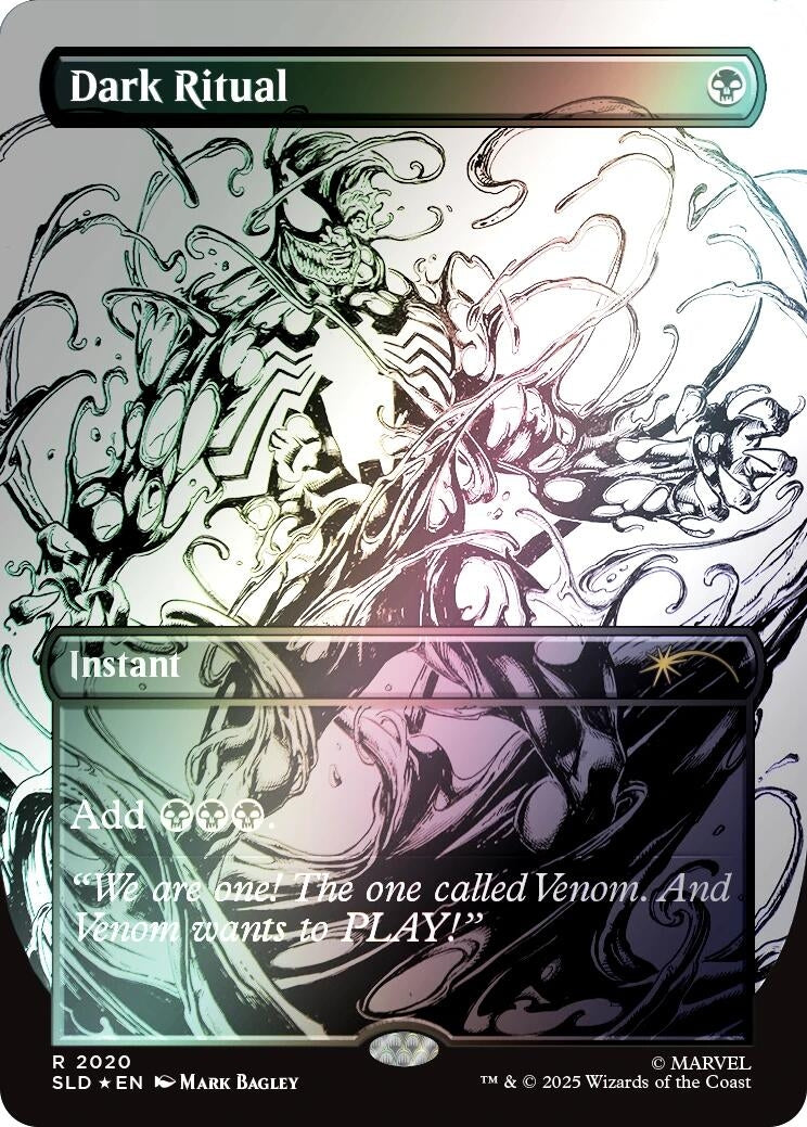 Image for Dark Ritual (2020) (Rainbow Foil) (2020) [Secret Lair Drop Series] - Magic: The Gathering
