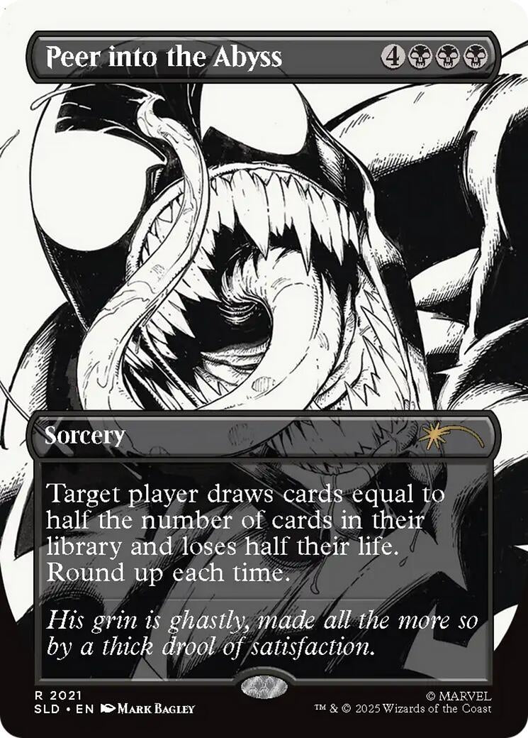 Image for Peer into the Abyss (2021) (2021) [Secret Lair Drop Series] - Magic: The Gathering
