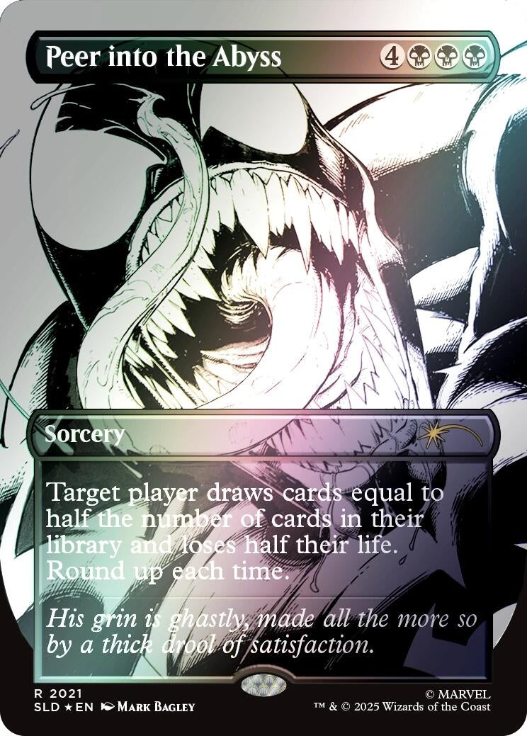 Image for Peer into the Abyss (2021) (Rainbow Foil) (2021) [Secret Lair Drop Series] - Magic: The Gathering