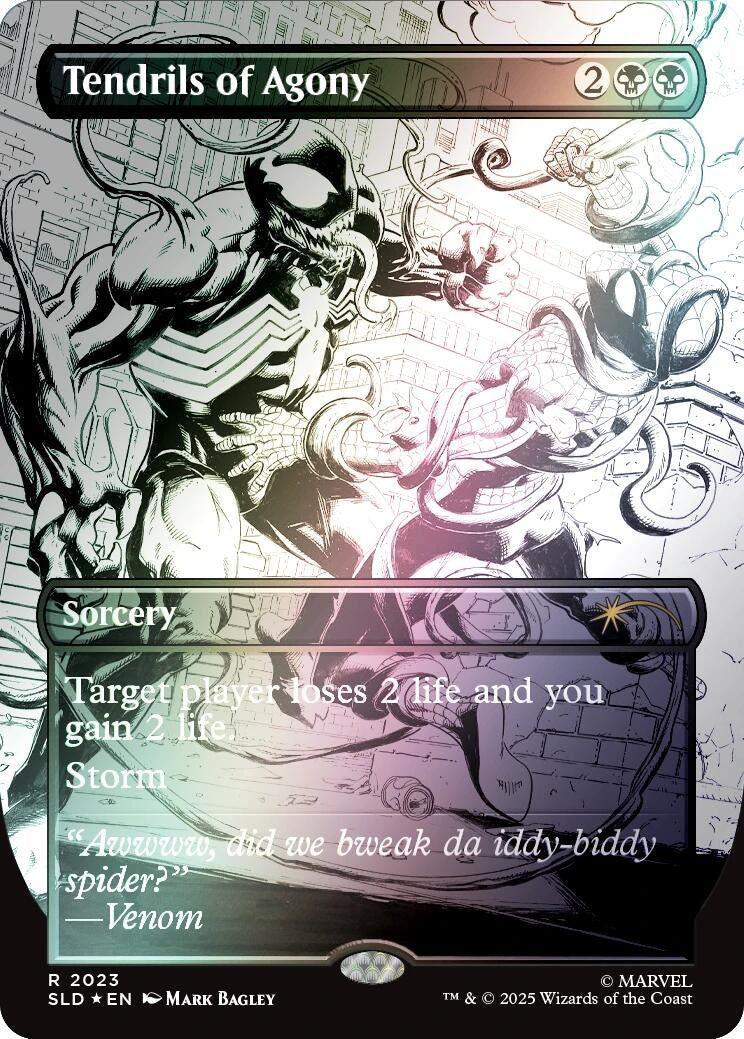 Image for Tendrils of Agony (2023) (Rainbow Foil) (2023) [Secret Lair Drop Series] - Magic: The Gathering