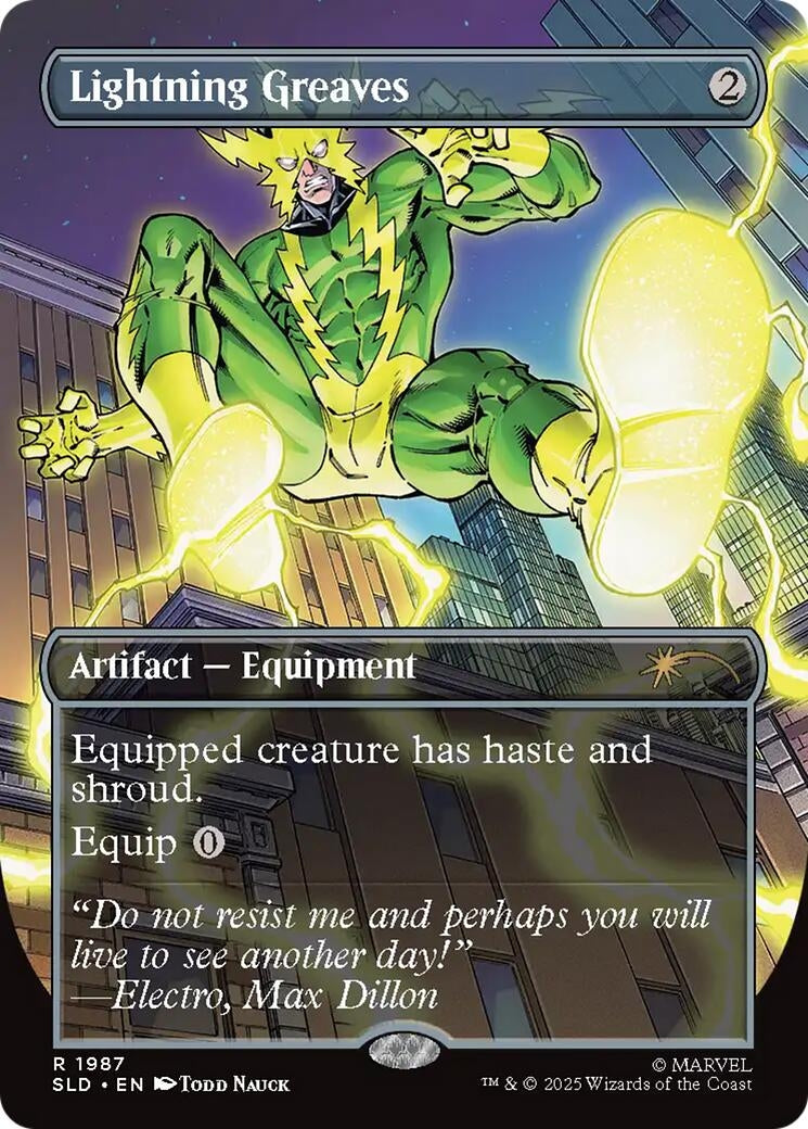 Image for Lightning Greaves (1987) (1987) [Secret Lair Drop Series] - Magic: The Gathering