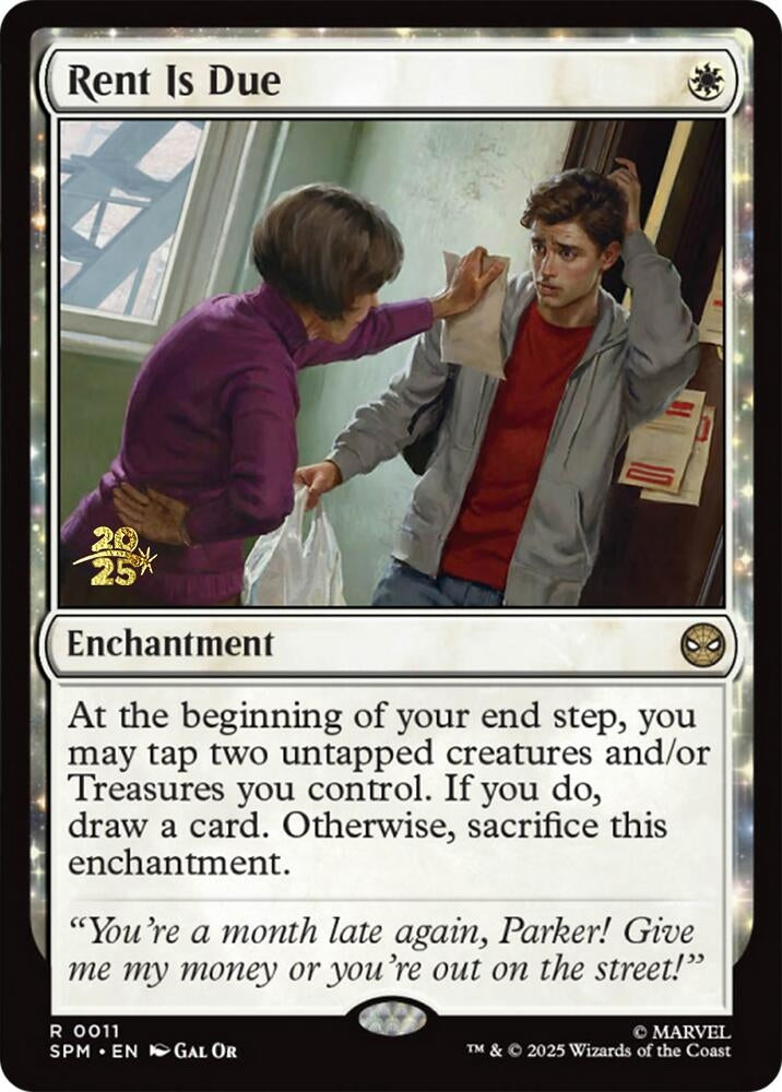 Image for Rent Is Due (11) [Prerelease Cards] - Magic: The Gathering