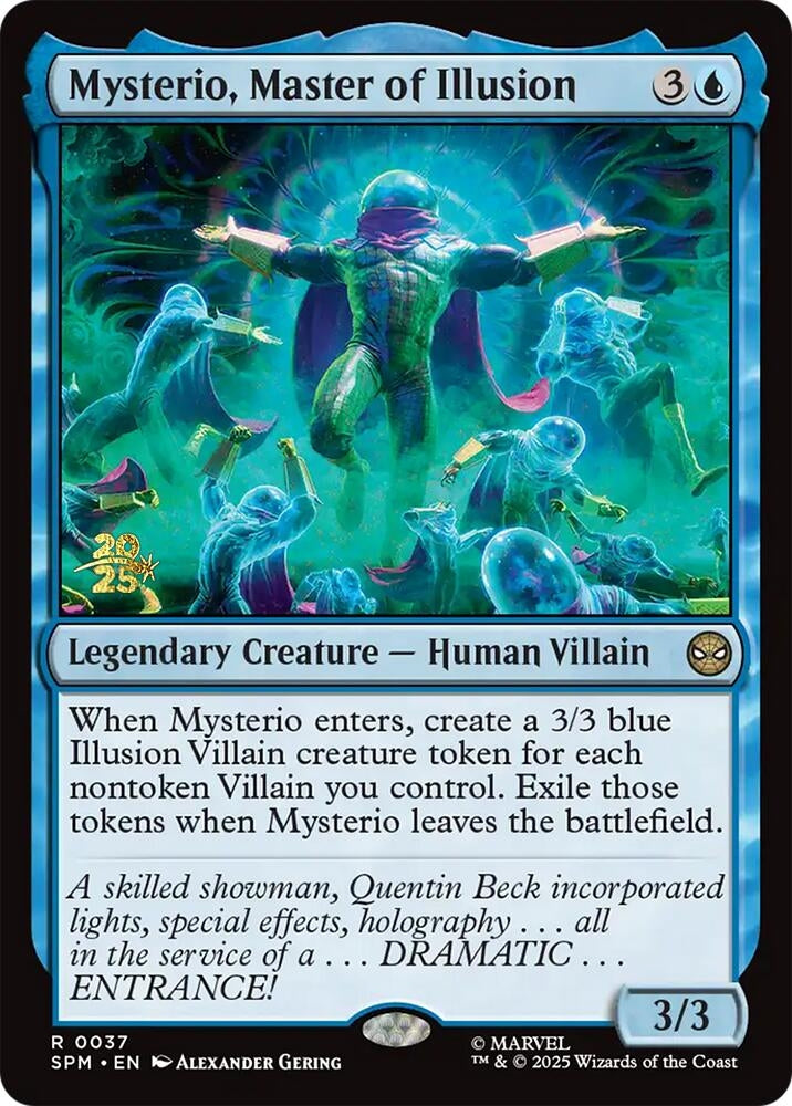 Image for Mysterio, Master of Illusion (37) [Prerelease Cards] - Magic: The Gathering