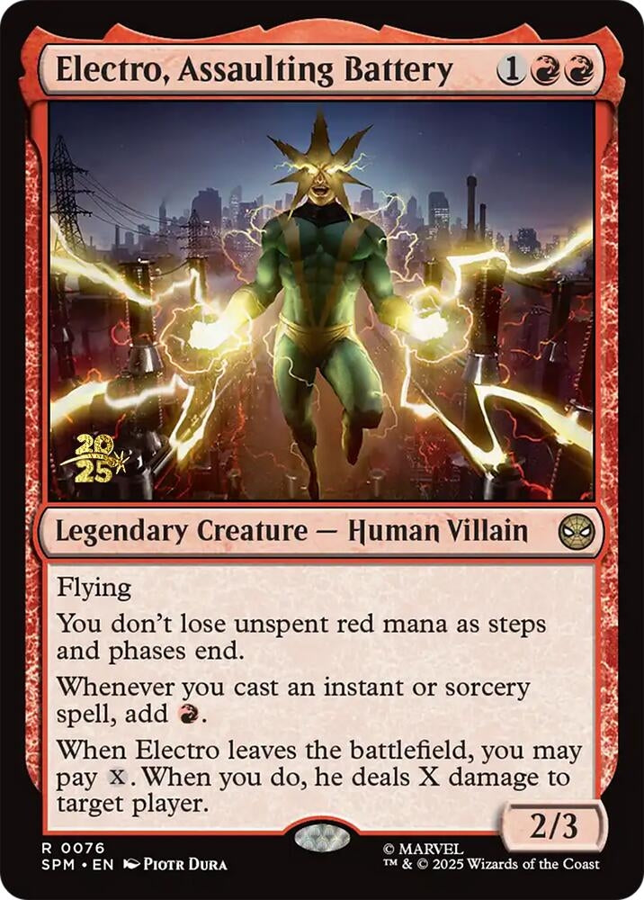 Image for Electro, Assaulting Battery (76) [Prerelease Cards] - Magic: The Gathering