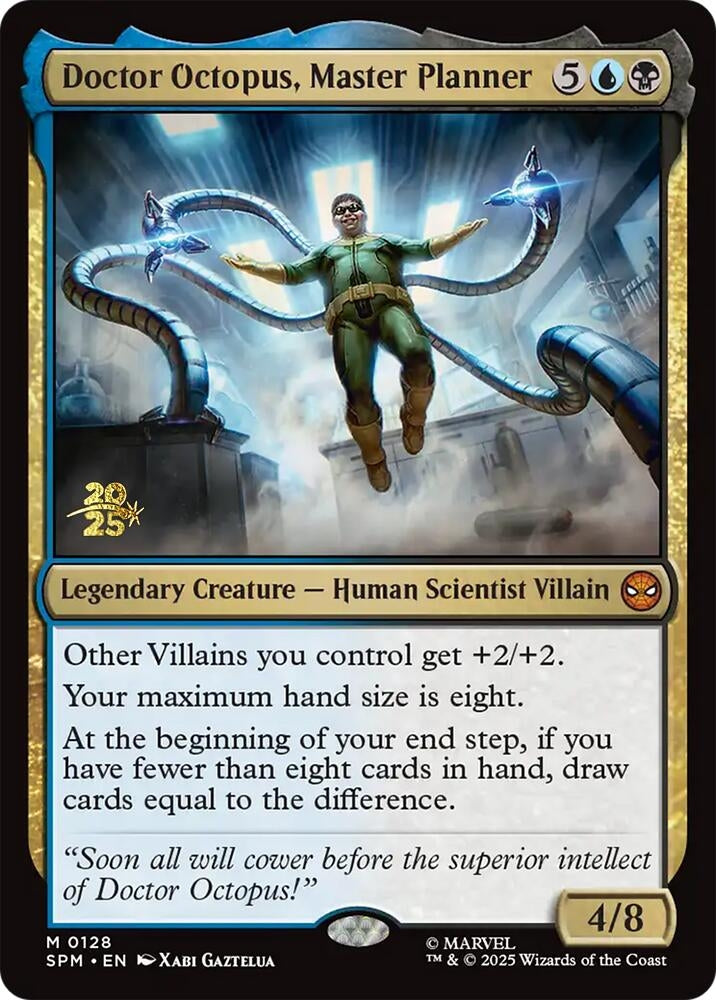 Image for Doctor Octopus, Master Planner (128) [Prerelease Cards] - Magic: The Gathering