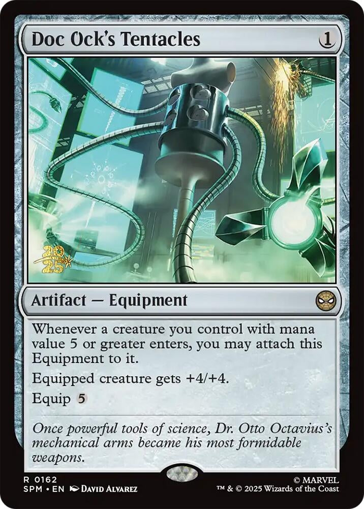 Image for Doc Ock's Tentacles (162) [Prerelease Cards] - Magic: The Gathering