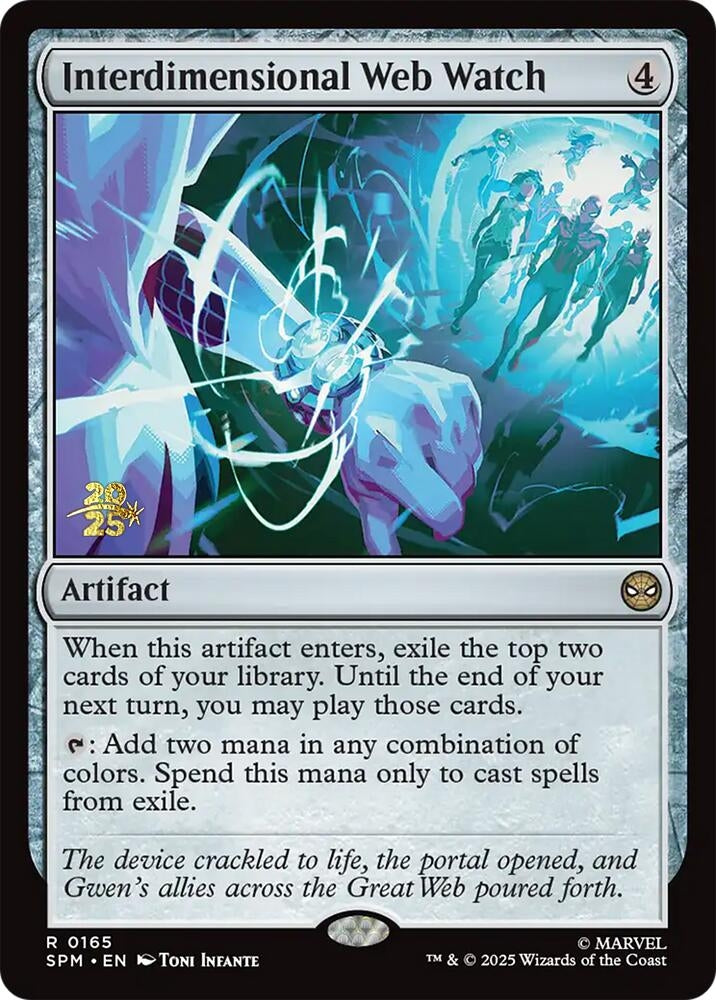 Image for Interdimensional Web Watch (165) [Prerelease Cards] - Magic: The Gathering