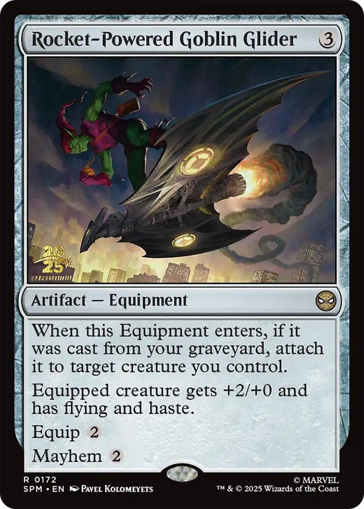 Image for Rocket-Powered Goblin Glider (172) [Prerelease Cards] - Magic: The Gathering