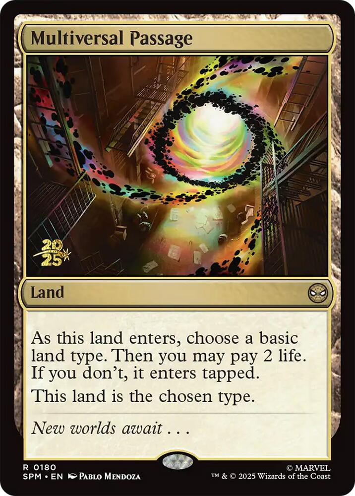 Image for Multiversal Passage (180) [Prerelease Cards] - Magic: The Gathering