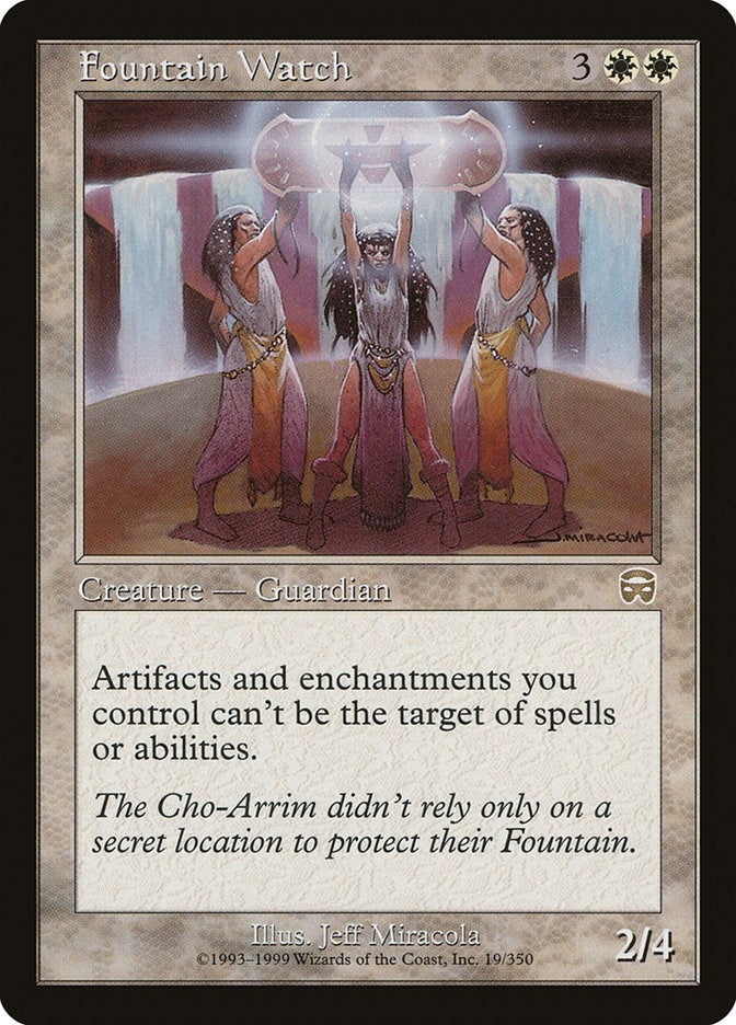 Image for Fountain Watch (19) [Mercadian Masques] - Magic: The Gathering