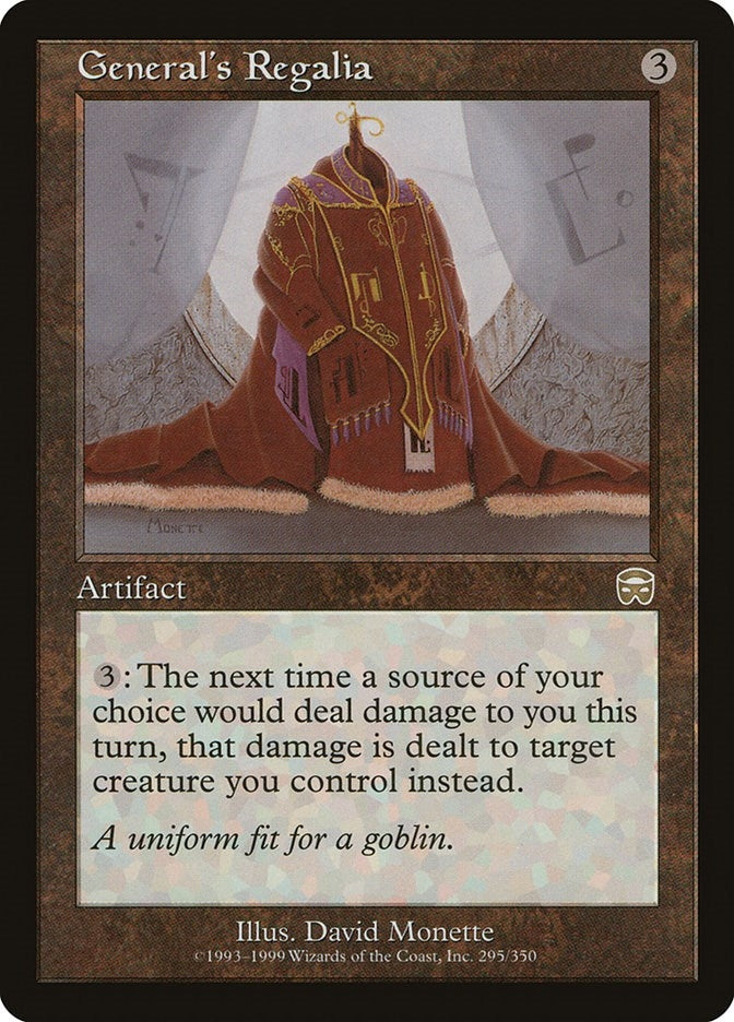 Image for General's Regalia (295) [Mercadian Masques] - Magic: The Gathering