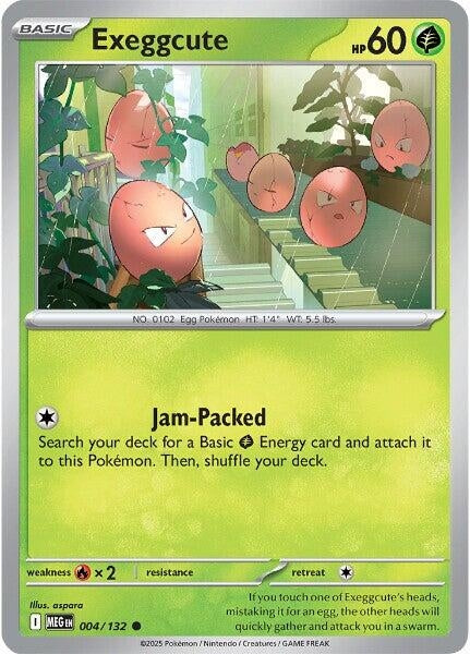Image for Exeggcute (004/132) [ME01: Mega Evolution] - Pokemon