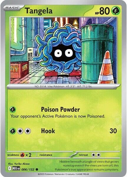Image for Tangela (006/132) [ME01: Mega Evolution] - Pokemon