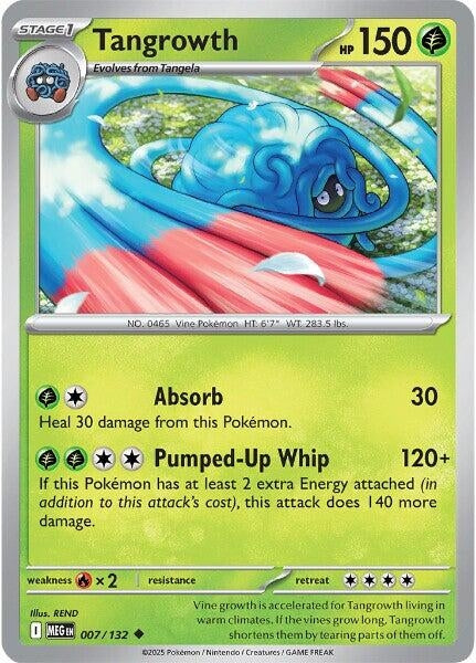 Image for Tangrowth (007/132) [ME01: Mega Evolution] - Pokemon