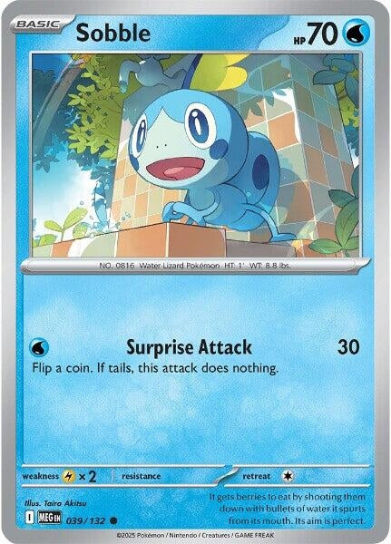 Image for Sobble (039/132) [ME01: Mega Evolution] - Pokemon