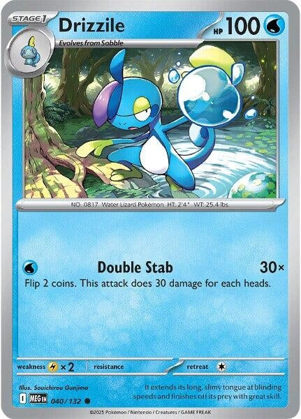 Image for Drizzile (040/132) [ME01: Mega Evolution] - Pokemon