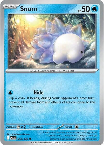 Image for Snom (042/132) [ME01: Mega Evolution] - Pokemon