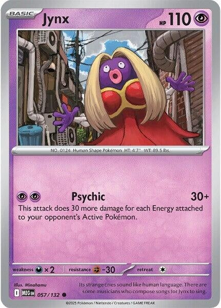 Image for Jynx (057/132) [ME01: Mega Evolution] - Pokemon