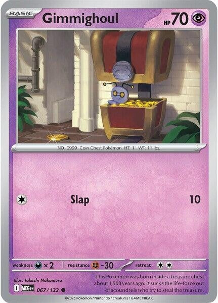 Image for Gimmighoul (067/132) [ME01: Mega Evolution] - Pokemon