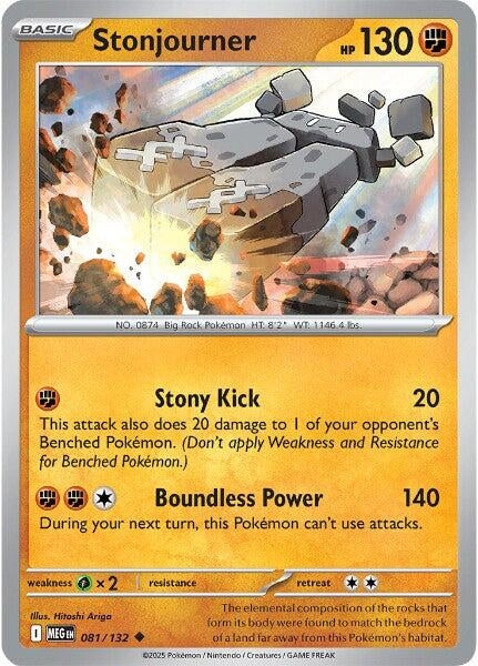 Image for Stonjourner (081/132) [ME01: Mega Evolution] - Pokemon