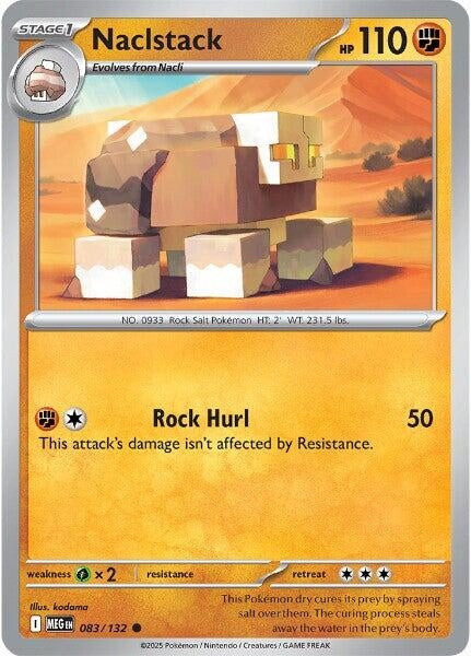 Image for Naclstack (083/132) [ME01: Mega Evolution] - Pokemon