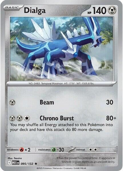 Image for Dialga (095/132) [ME01: Mega Evolution] - Pokemon
