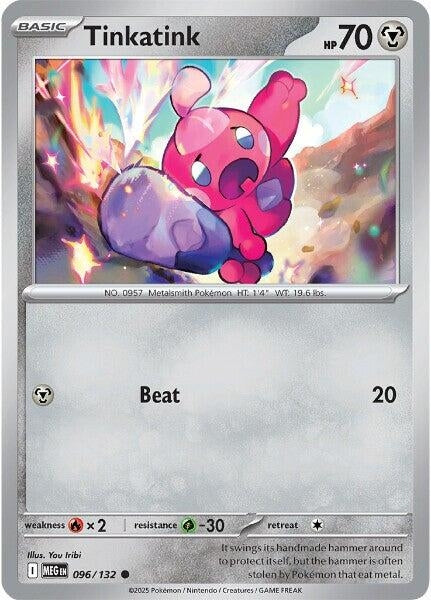 Image for Tinkatink (096/132) [ME01: Mega Evolution] - Pokemon