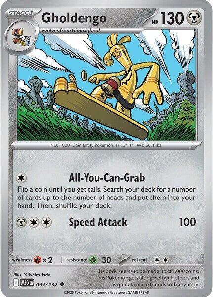 Image for Gholdengo (099/132) [ME01: Mega Evolution] - Pokemon