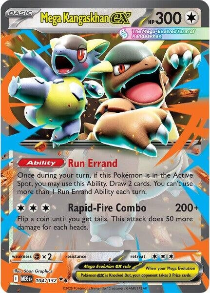 Image for Mega Kangaskhan ex (104/132) [ME01: Mega Evolution] - Pokemon