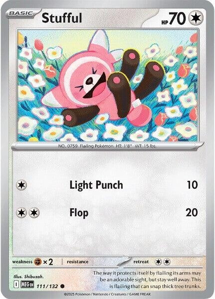 Image for Stufful (111/132) [ME01: Mega Evolution] - Pokemon