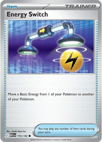 Image for Energy Switch (115/132) [ME01: Mega Evolution] - Pokemon