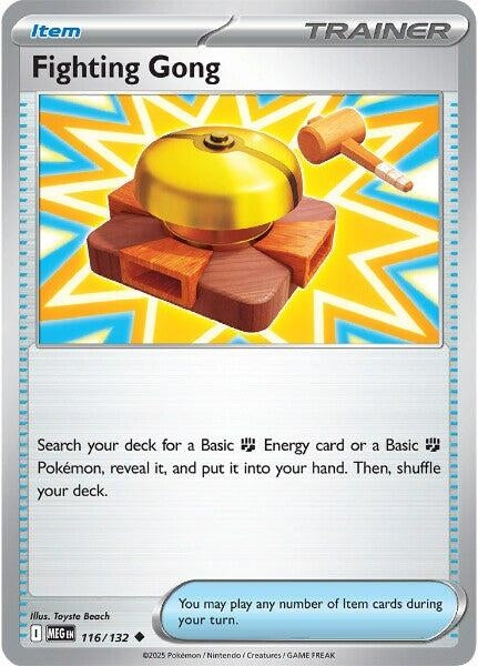 Image for Fighting Gong (116/132) [ME01: Mega Evolution] - Pokemon