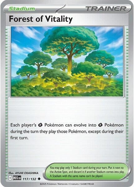 Image for Forest of Vitality (117/132) [ME01: Mega Evolution] - Pokemon