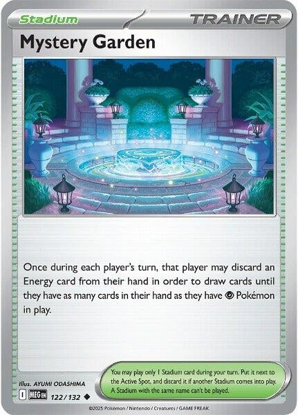 Image for Mystery Garden (122/132) [ME01: Mega Evolution] - Pokemon