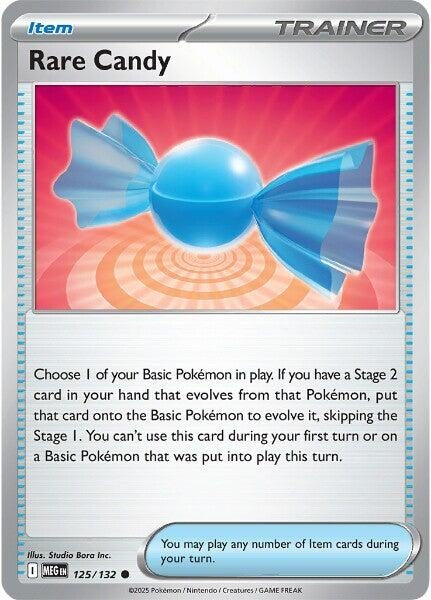 Image for Rare Candy (125/132) [ME01: Mega Evolution] - Pokemon