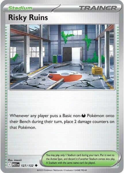 Image for Risky Ruins (127/132) [ME01: Mega Evolution] - Pokemon