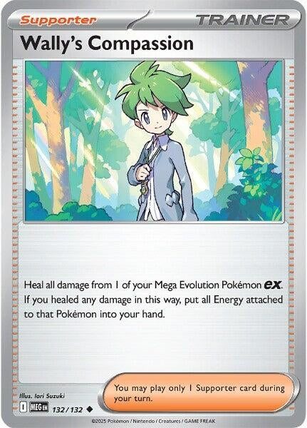 Image for Wally's Compassion (132/132) [ME01: Mega Evolution] - Pokemon
