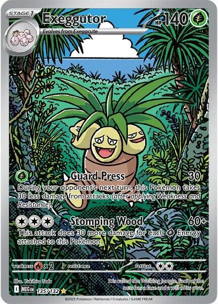 Exeggutor (135/132) [ME01: Mega Evolution]