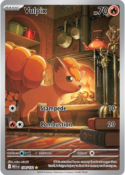 Image for Vulpix (138/132) [ME01: Mega Evolution] - Pokemon