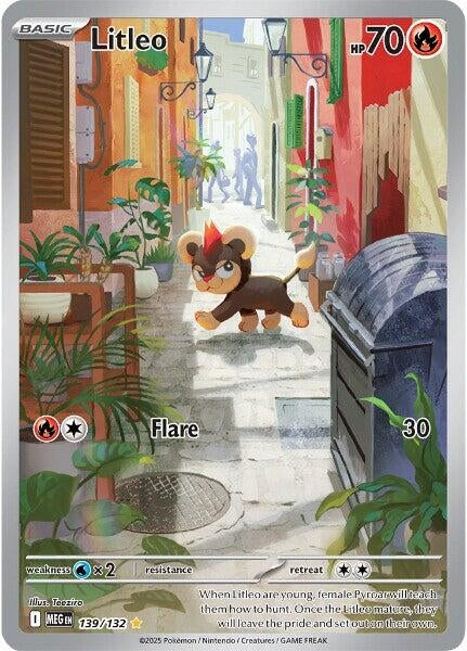 Image for Litleo (139/132) [ME01: Mega Evolution] - Pokemon