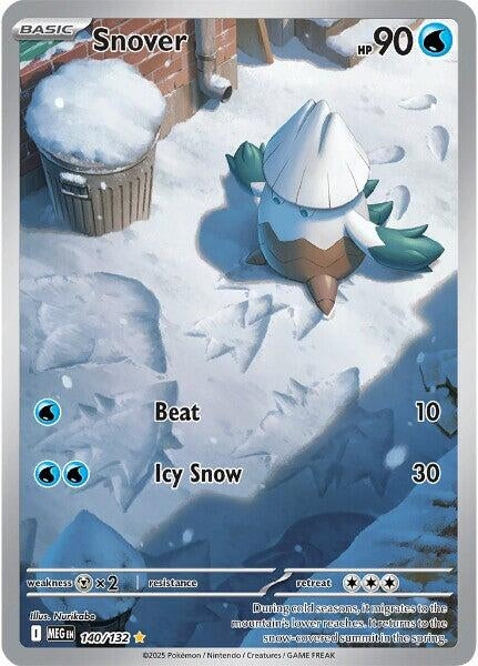 Image for Snover (140/132) [ME01: Mega Evolution] - Pokemon