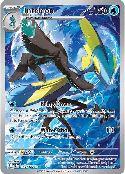Image for Inteleon (142/132) [ME01: Mega Evolution] - Pokemon