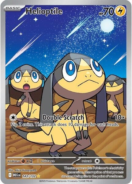Image for Helioptile (143/132) [ME01: Mega Evolution] - Pokemon