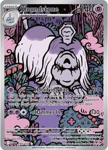 Image for Houndstone (145/132) [ME01: Mega Evolution] - Pokemon