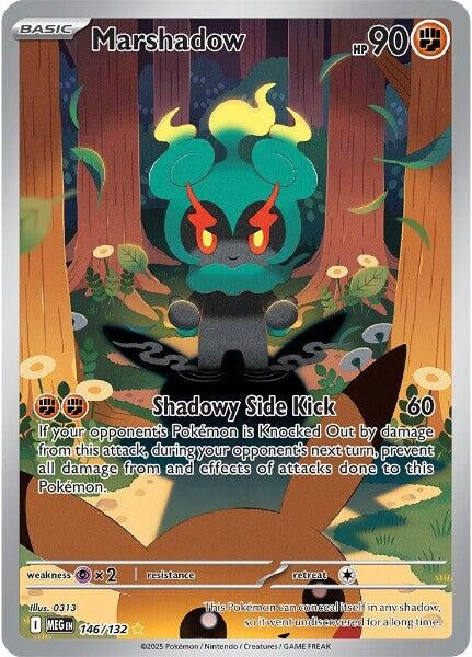 Image for Marshadow (146/132) [ME01: Mega Evolution] - Pokemon