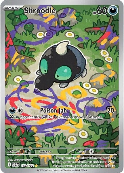 Image for Shroodle (149/132) [ME01: Mega Evolution] - Pokemon