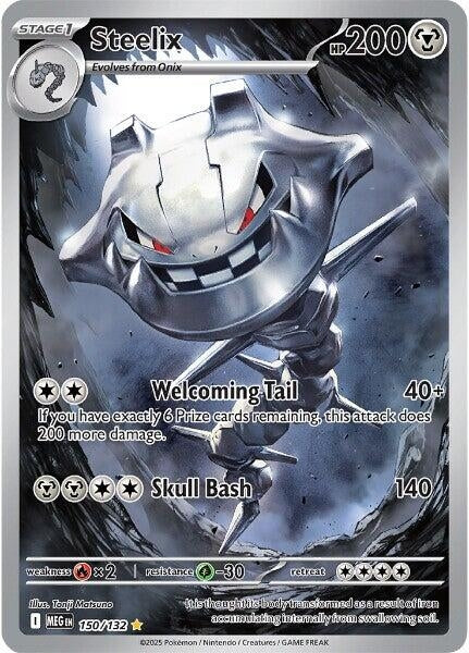 Image for Steelix (150/132) [ME01: Mega Evolution] - Pokemon