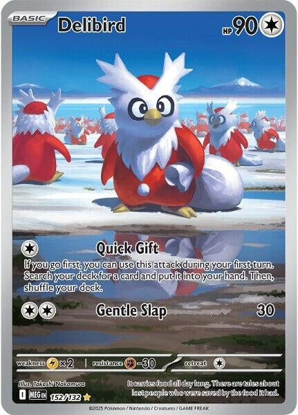 Image for Delibird (152/132) [ME01: Mega Evolution] - Pokemon