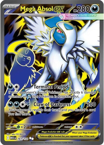 Image for Mega Absol ex (161/132) [ME01: Mega Evolution] - Pokemon