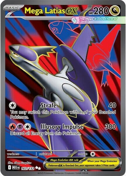 Image for Mega Latias ex (163/132) [ME01: Mega Evolution] - Pokemon